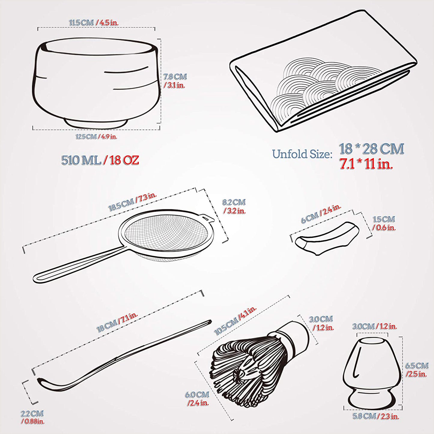 Matcha Set-Beginner Set Deep Ocean