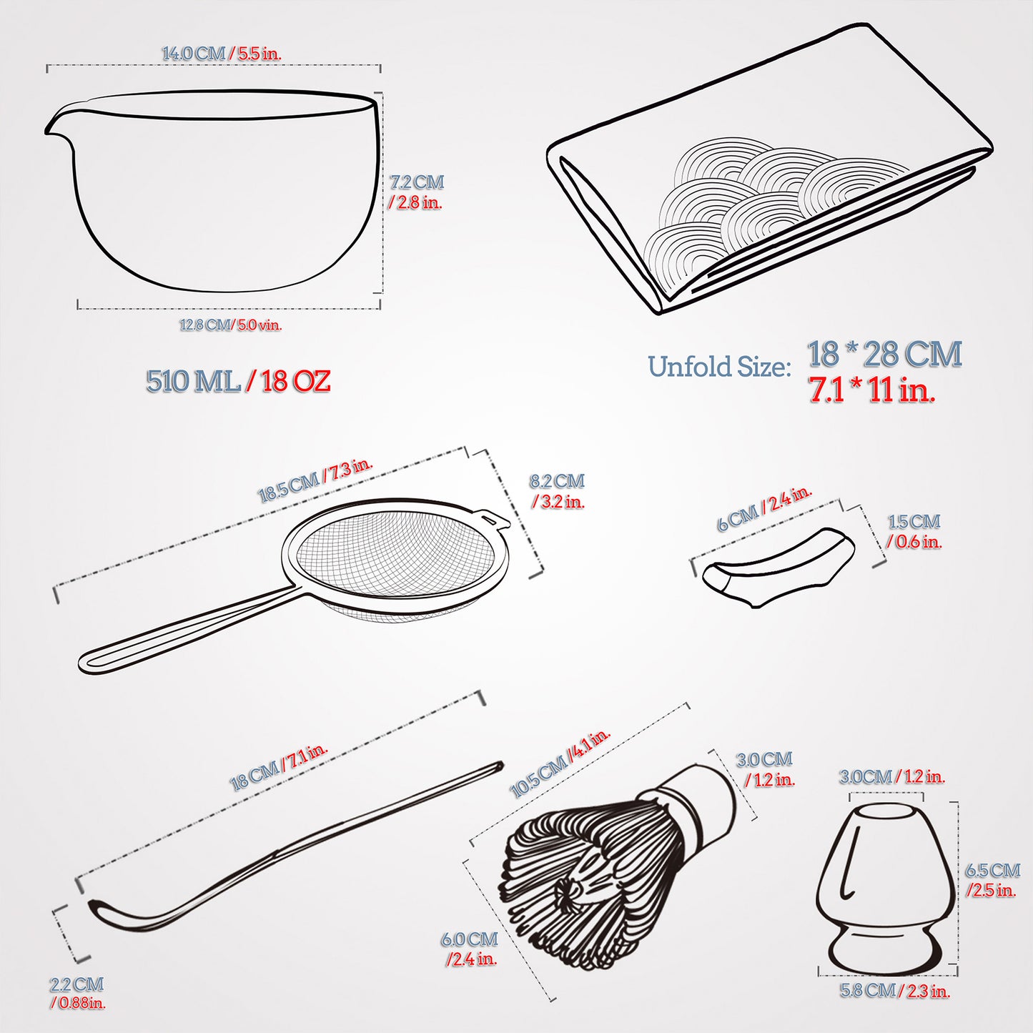 Matcha Set-Beginner Set Blooming Flowers