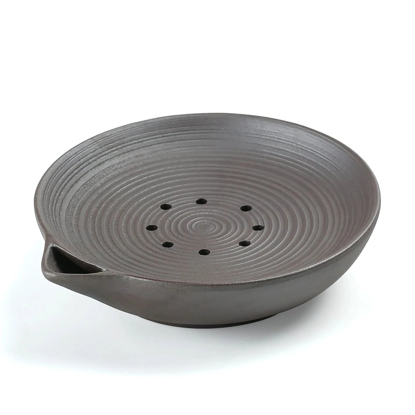 Raw Clay Round Moon Pot Mat