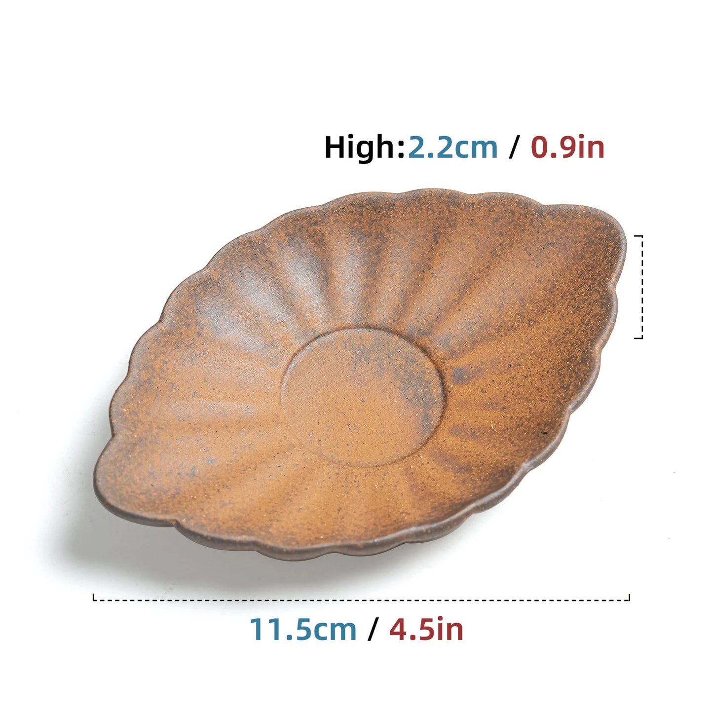 Clay Leaflike Cup Mat