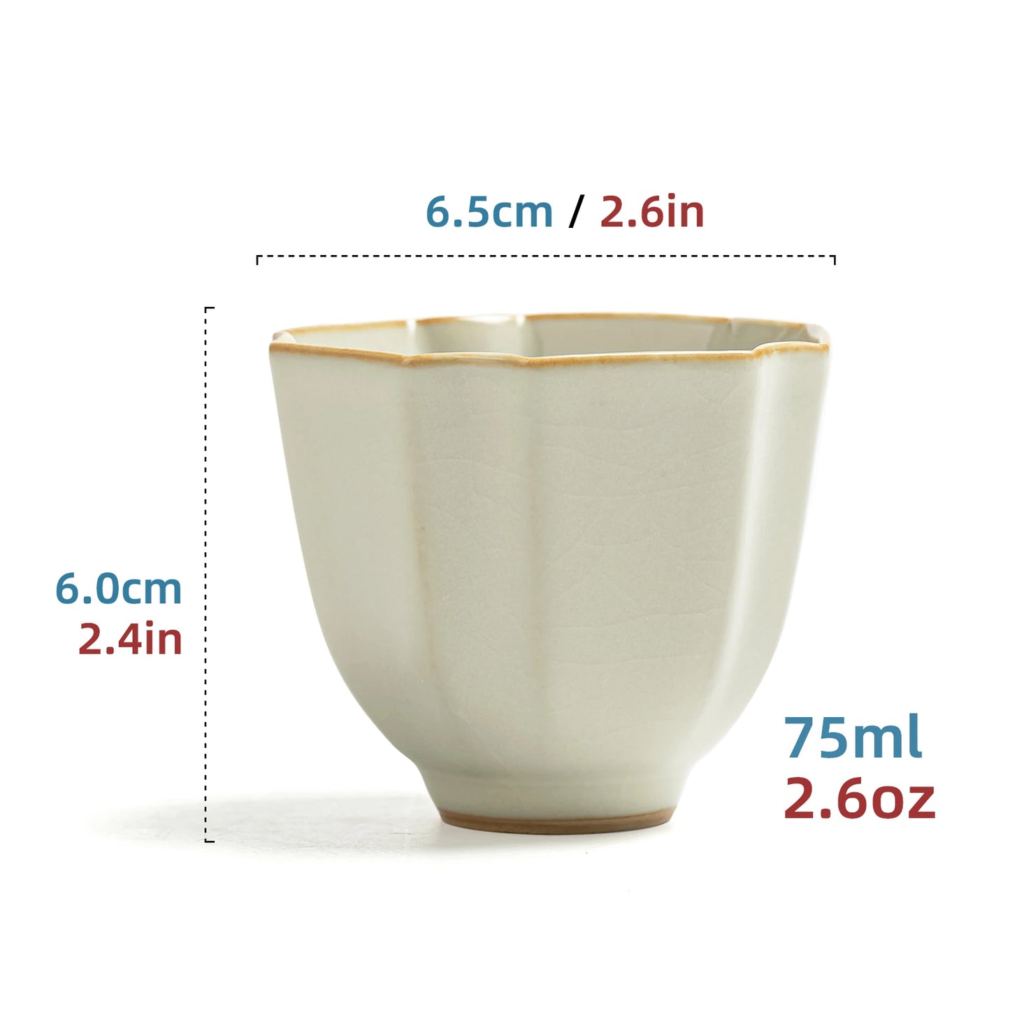 Ivory Grace Tea Cup 75ml