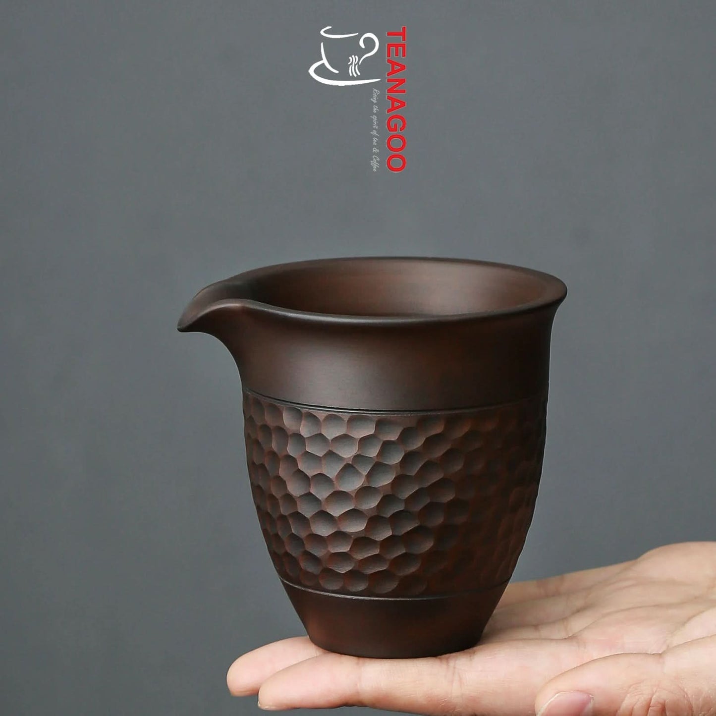 Handmade Pottery Fair Cup 140ml Clay Tea Ware Tea Accessory