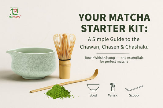 Your Matcha Starter Kit: A Simple Guide to the Chawan, Chasen & Chashaku