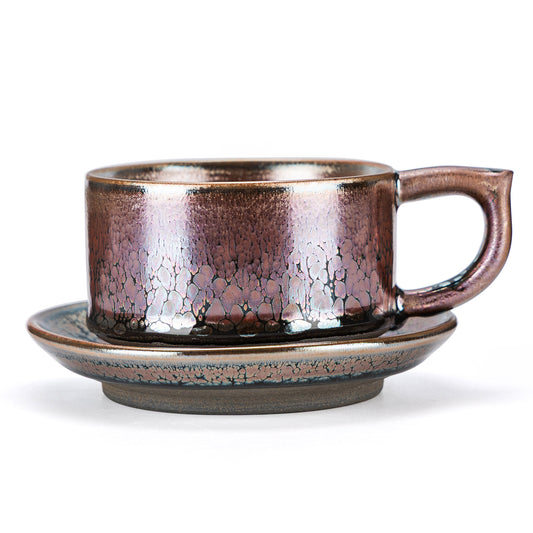 Copper Galaxy Tenmoku Mug