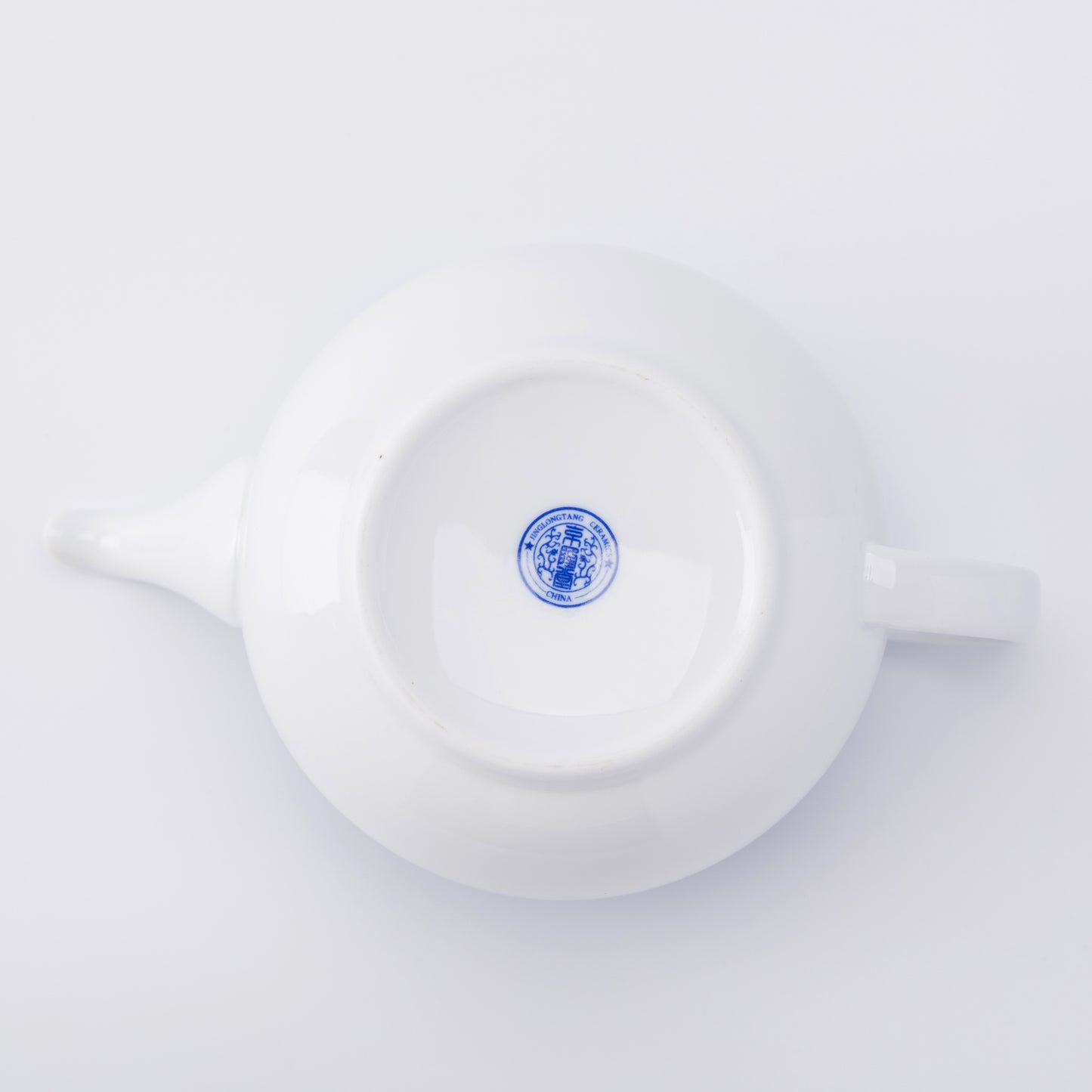 Blue Floral Porcelain Teapot
