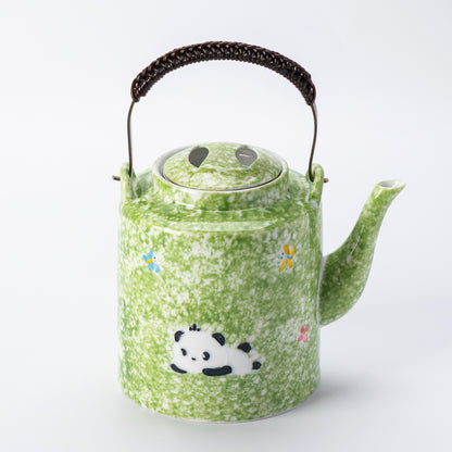Lucky Panda Porcelain Teapot