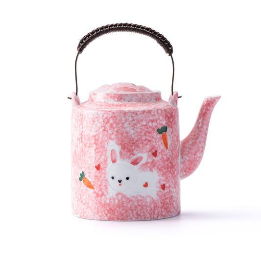 Cute Bunny Porcelain Teapot