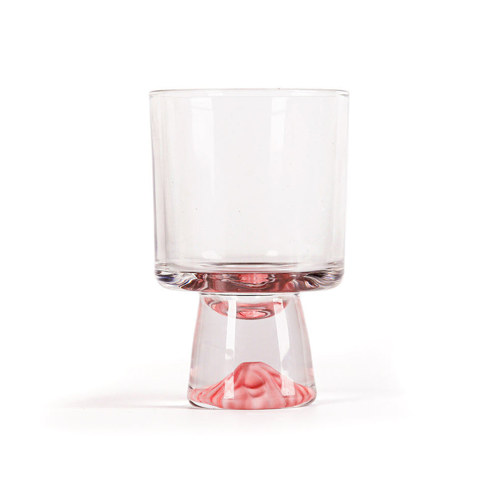 Mountain Glass Cup Pink