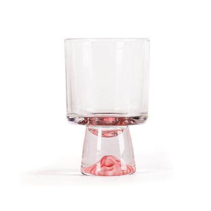 Mountain Glass Cup Pink