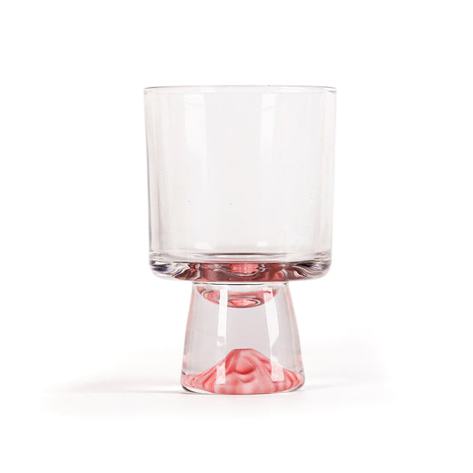 Mountain Glass Cup Pink