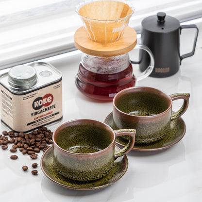 Golden Oilspot Mug