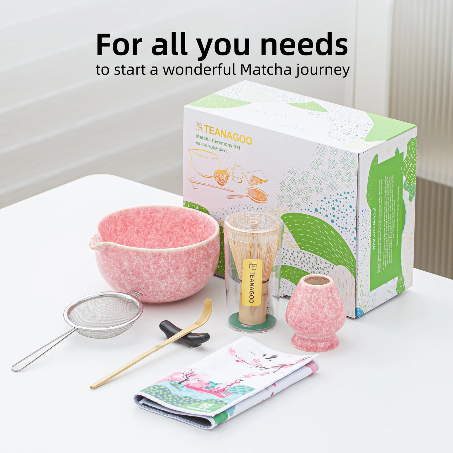 Matcha Set-Beginner Set Pink Paradise