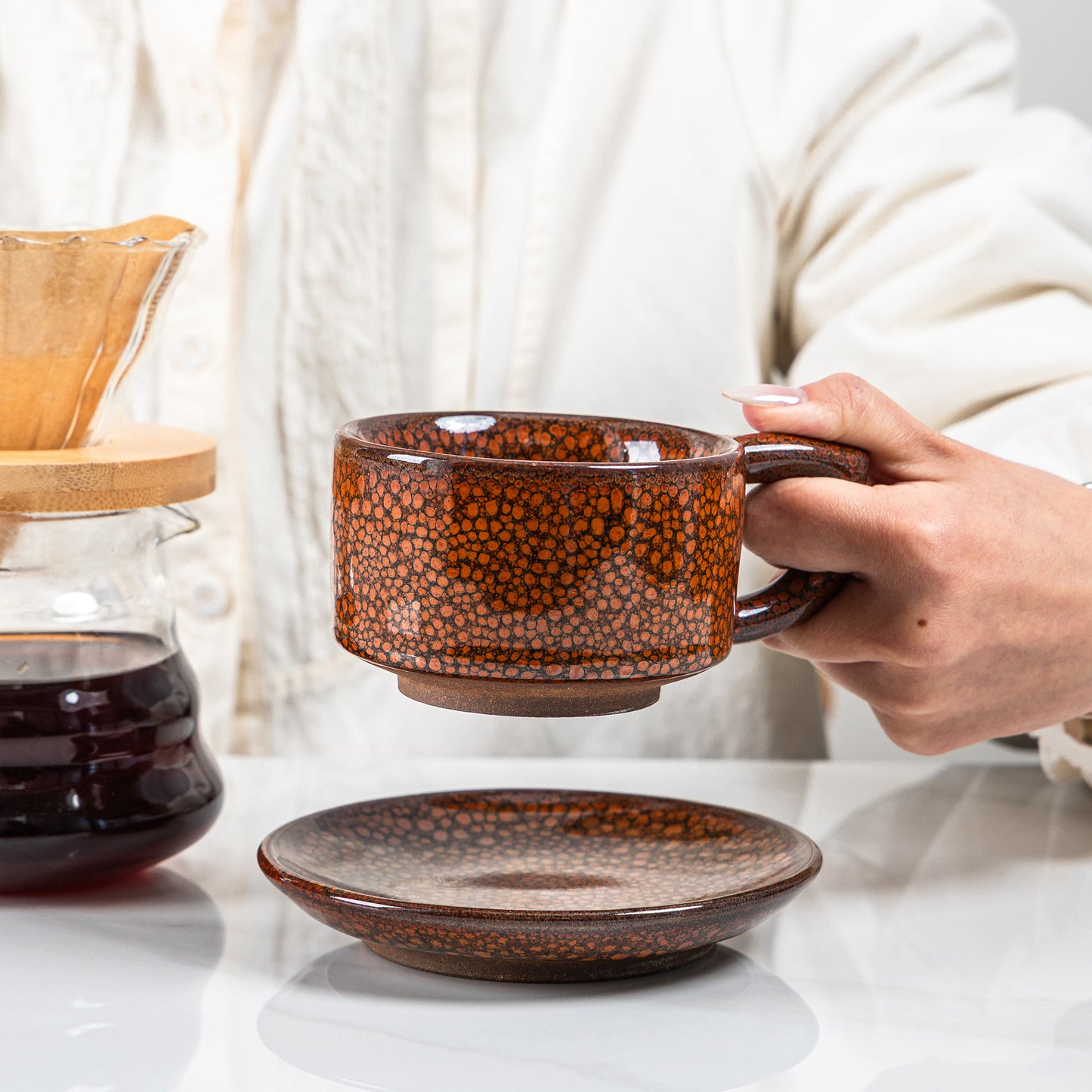 Copper Stardust Mug