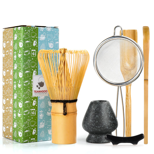 Matcha Whisk Set Obsidian