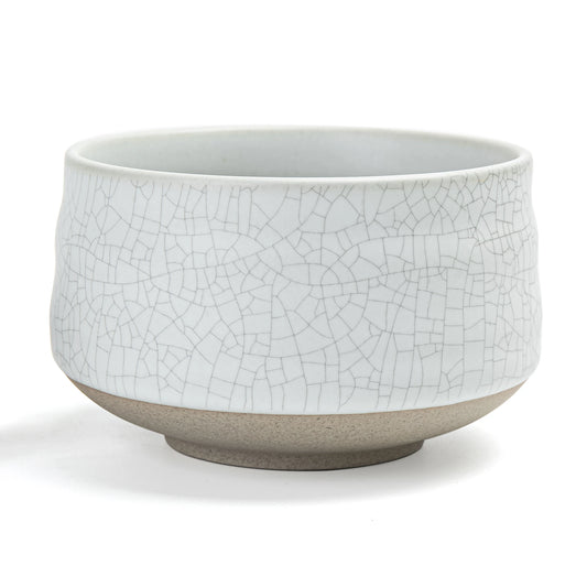 White Web Matcha Bowl