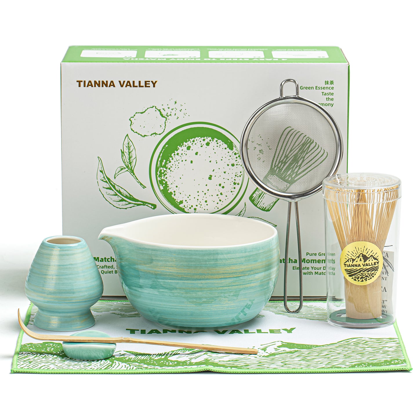 Matcha-Set – Einsteigerset der Gartenserie
