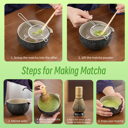 Matcha Set-Beginner Set Obsidian