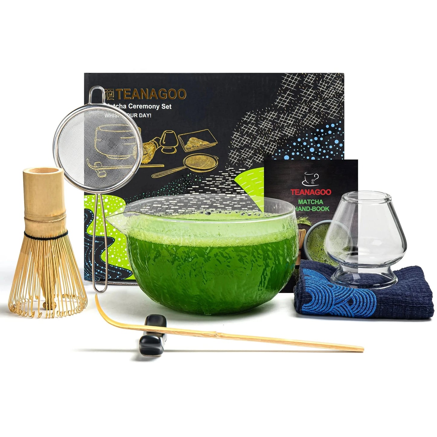 Matcha Set-Beginner Set Transparent Crystal White (PB)