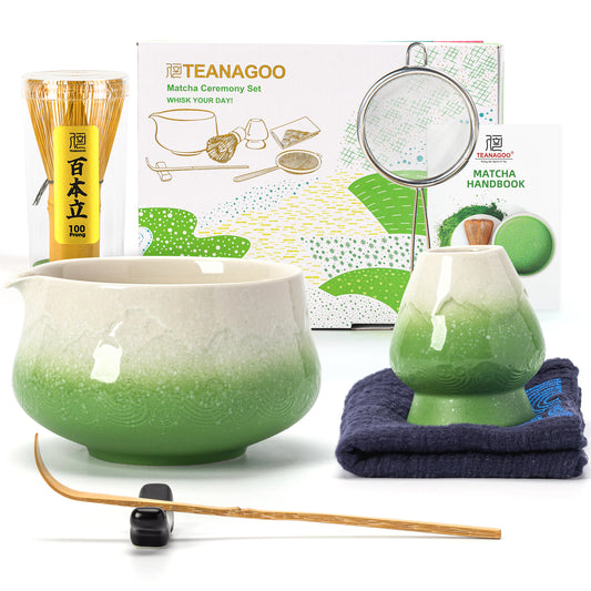 Matcha Set-Beginner Set Snow Mountain Green