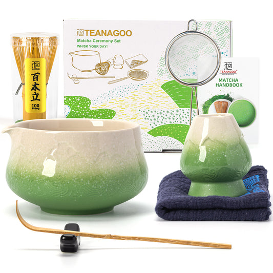 Matcha Set-Beginner Set Snow Mountain Green