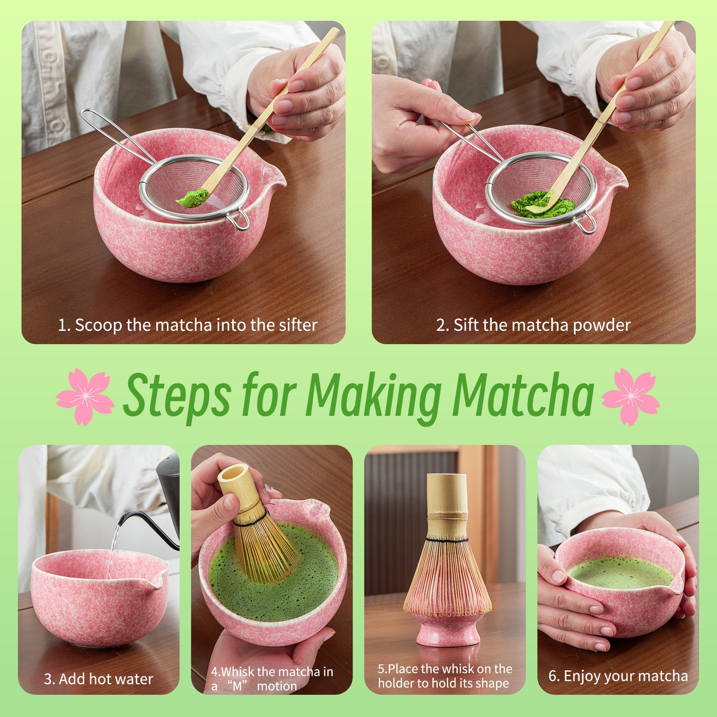 Matcha Set-Beginner Set Pink Paradise