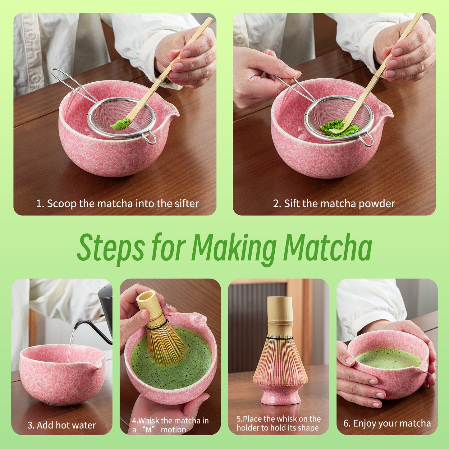 Matcha Set-Beginner Set Pink Paradise