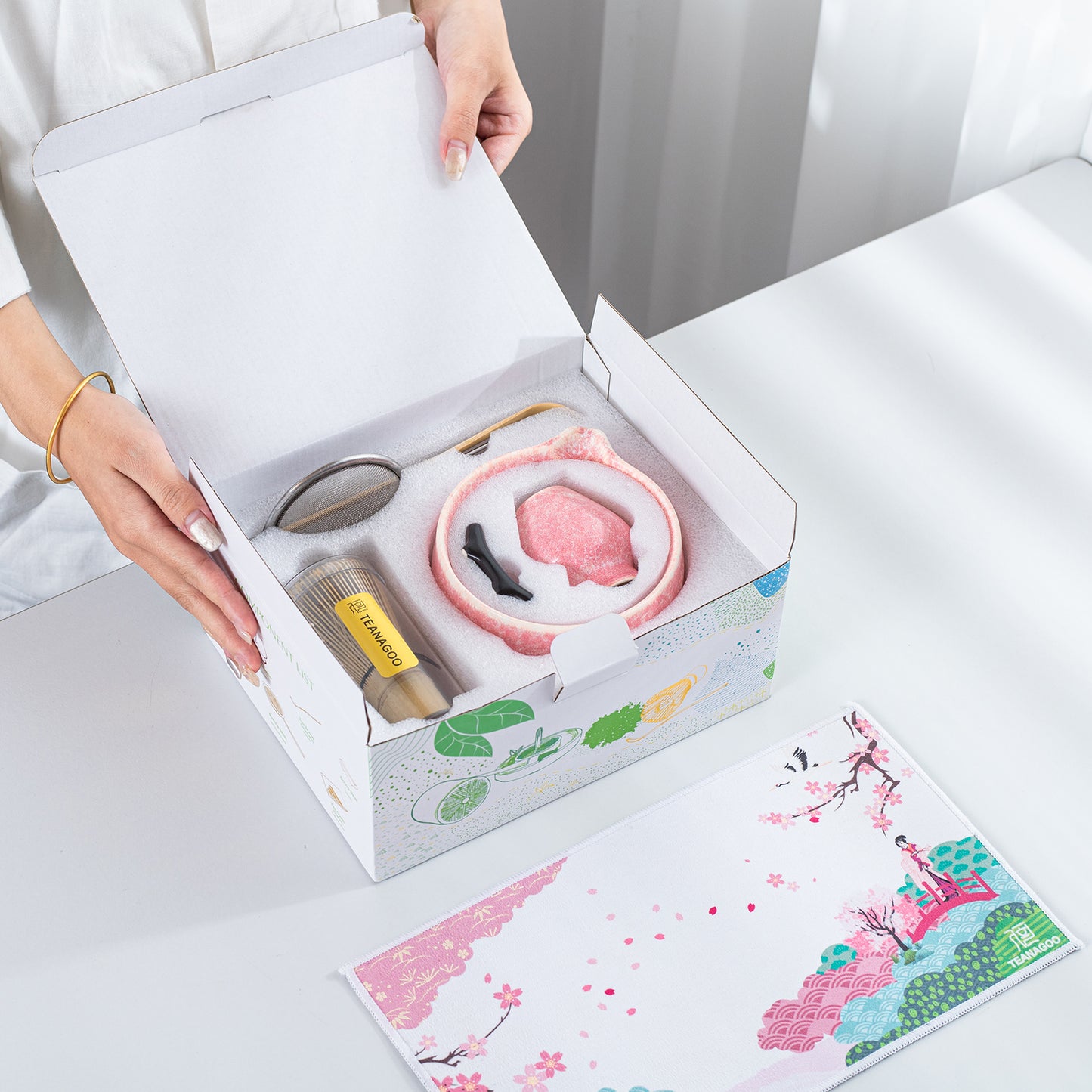 Matcha Set-Beginner Set Pink Ocean