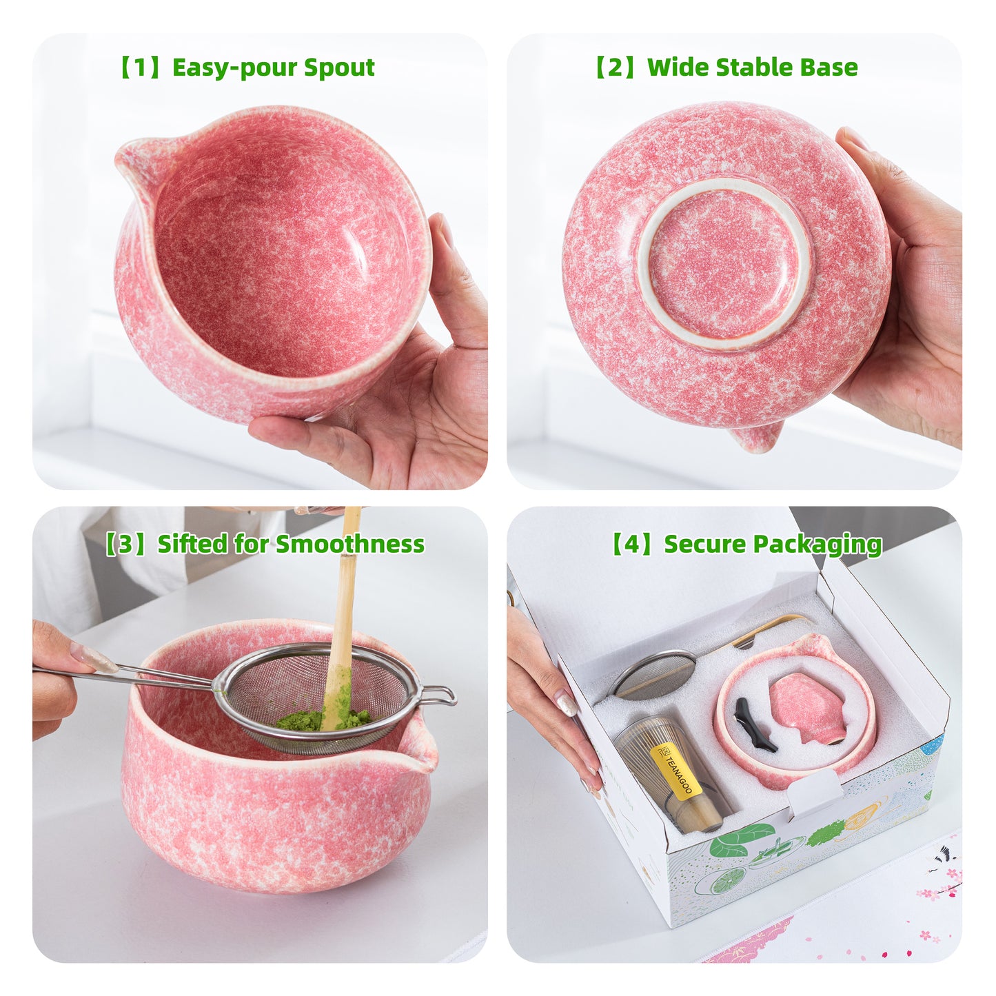 Matcha Set-Beginner Set Pink Ocean