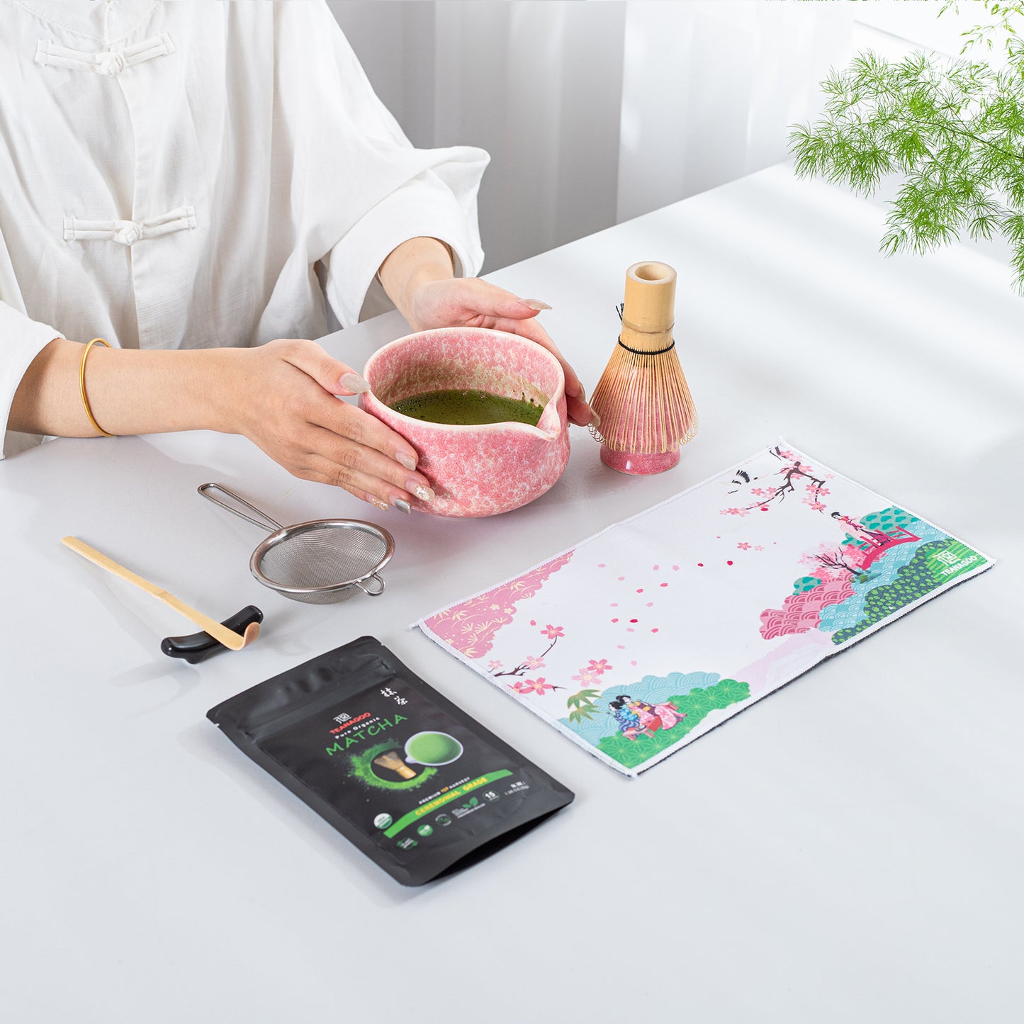 Matcha Set-Beginner Set Pink Ocean