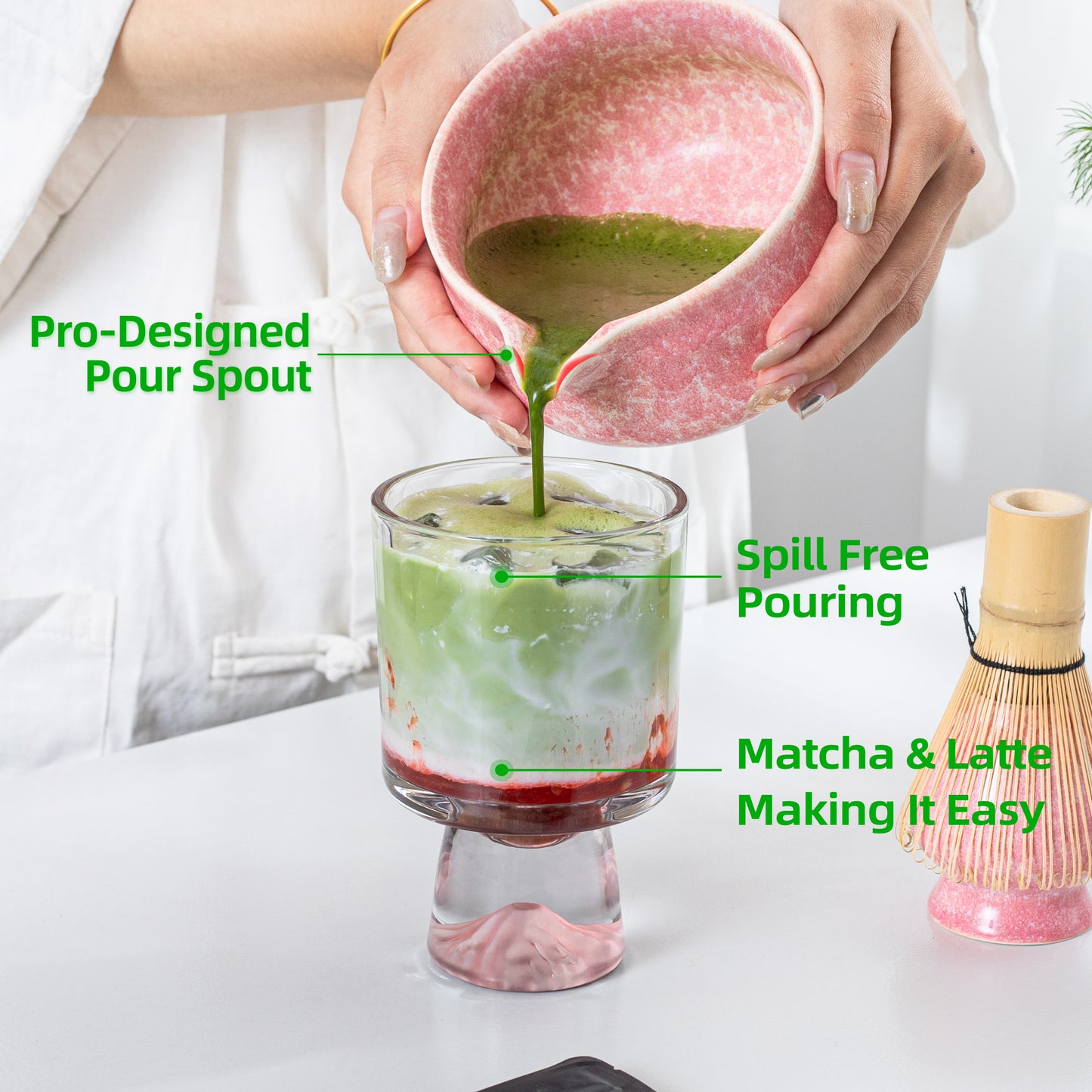 Matcha Set-Beginner Set Pink Ocean