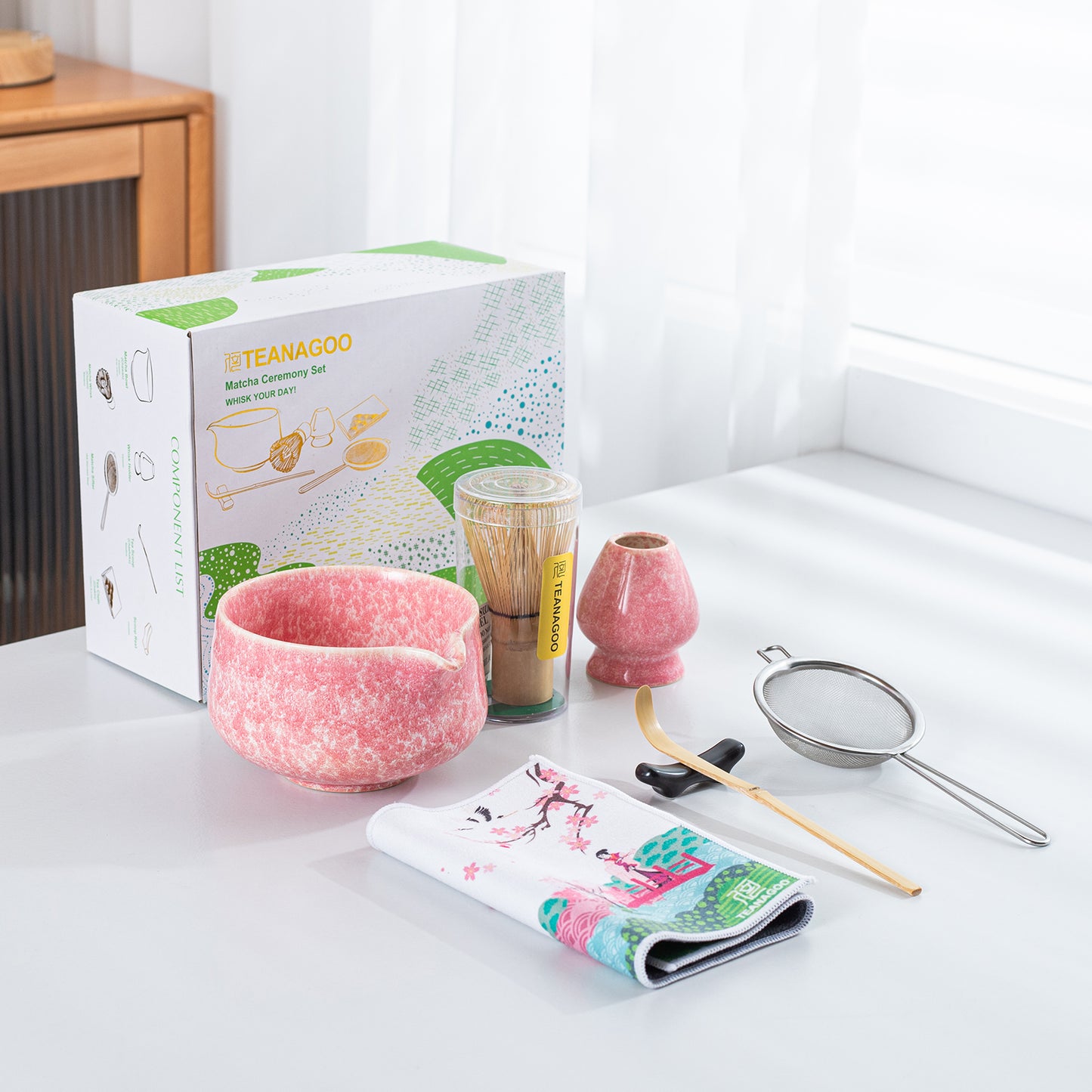 Matcha Set-Beginner Set Pink Ocean