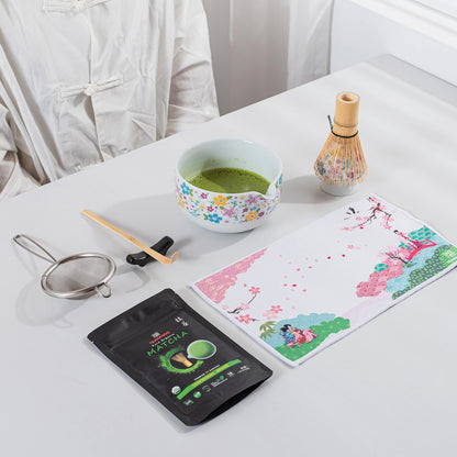 Matcha Set-Beginner Set Blooming Flowers