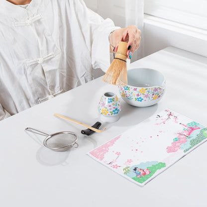 Matcha Set-Beginner Set Blooming Flowers