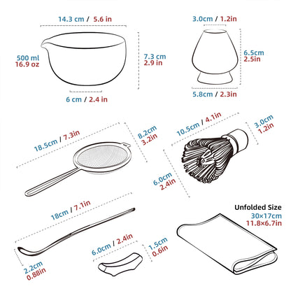 Matcha Set-Beginner Set Blooming Flowers