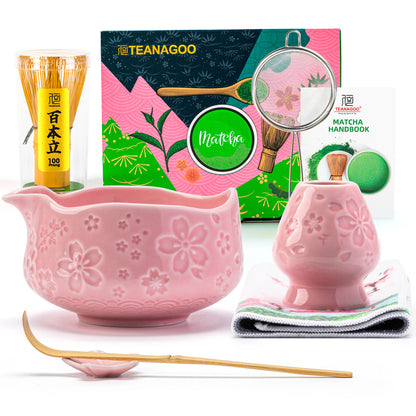 Matcha Set-Beginner Set Sakura Pink