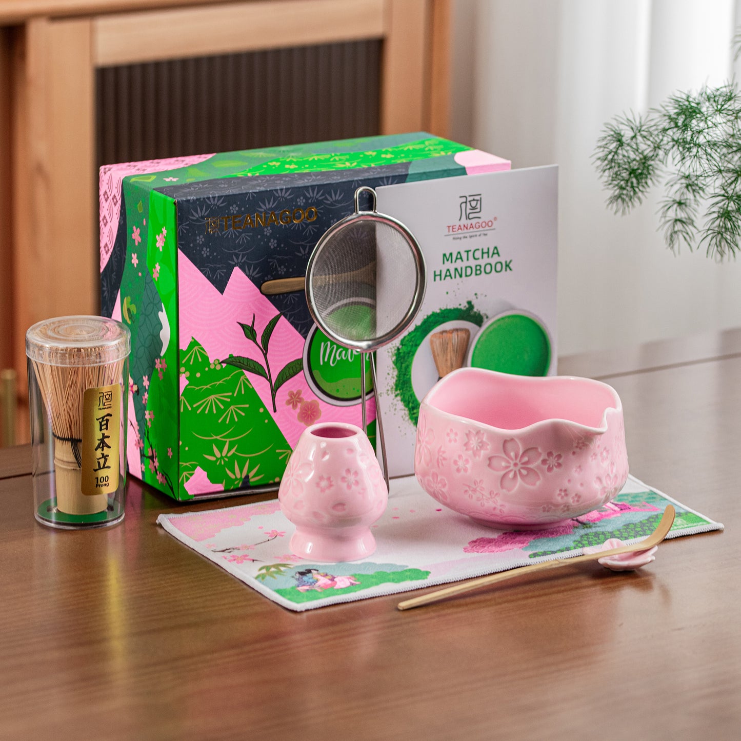 Matcha Set-Beginner Set Sakura Pink