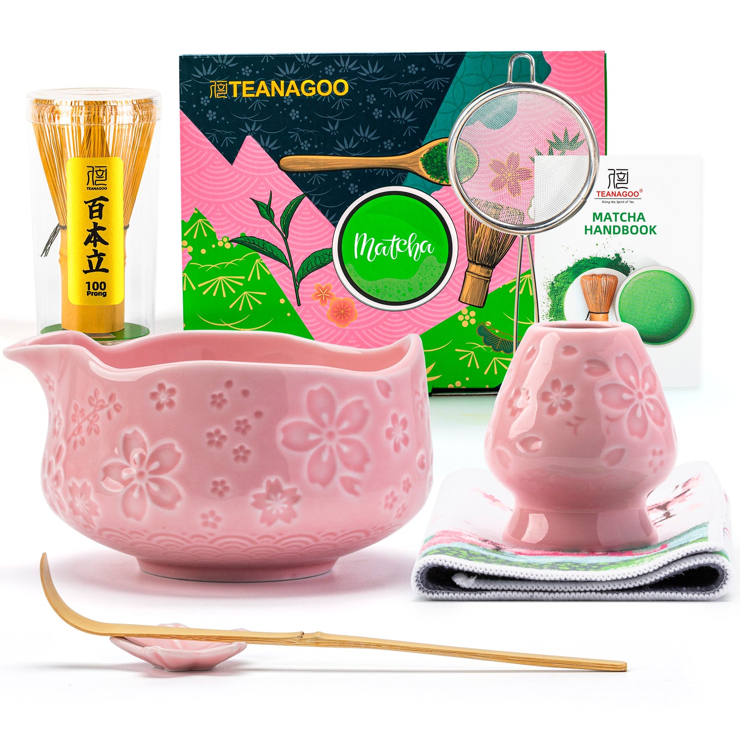 Matcha Set-Beginner Set Sakura Pink