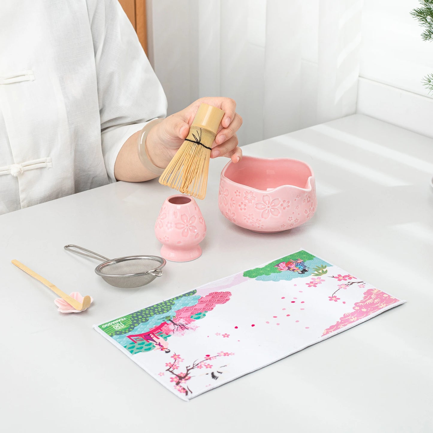 Matcha Set-Beginner Set Sakura Pink