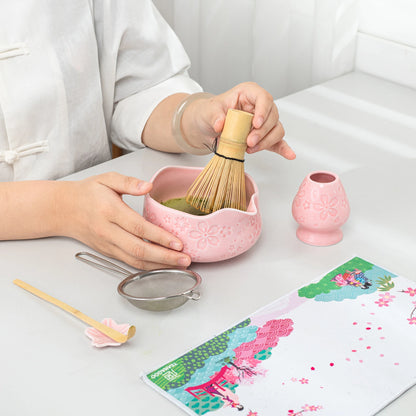 Matcha Set-Beginner Set Sakura Pink