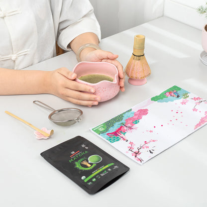 Matcha Set-Beginner Set Sakura Pink
