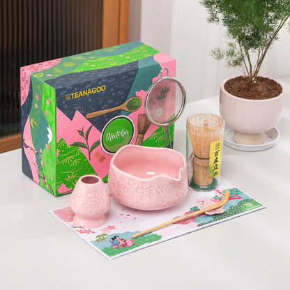 Matcha Set-Beginner Set Sakura Pink