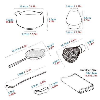 Matcha Set-Beginner Set Sakura Green