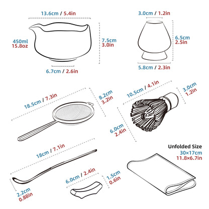 Matcha Set-Beginner Set Sakura Purple