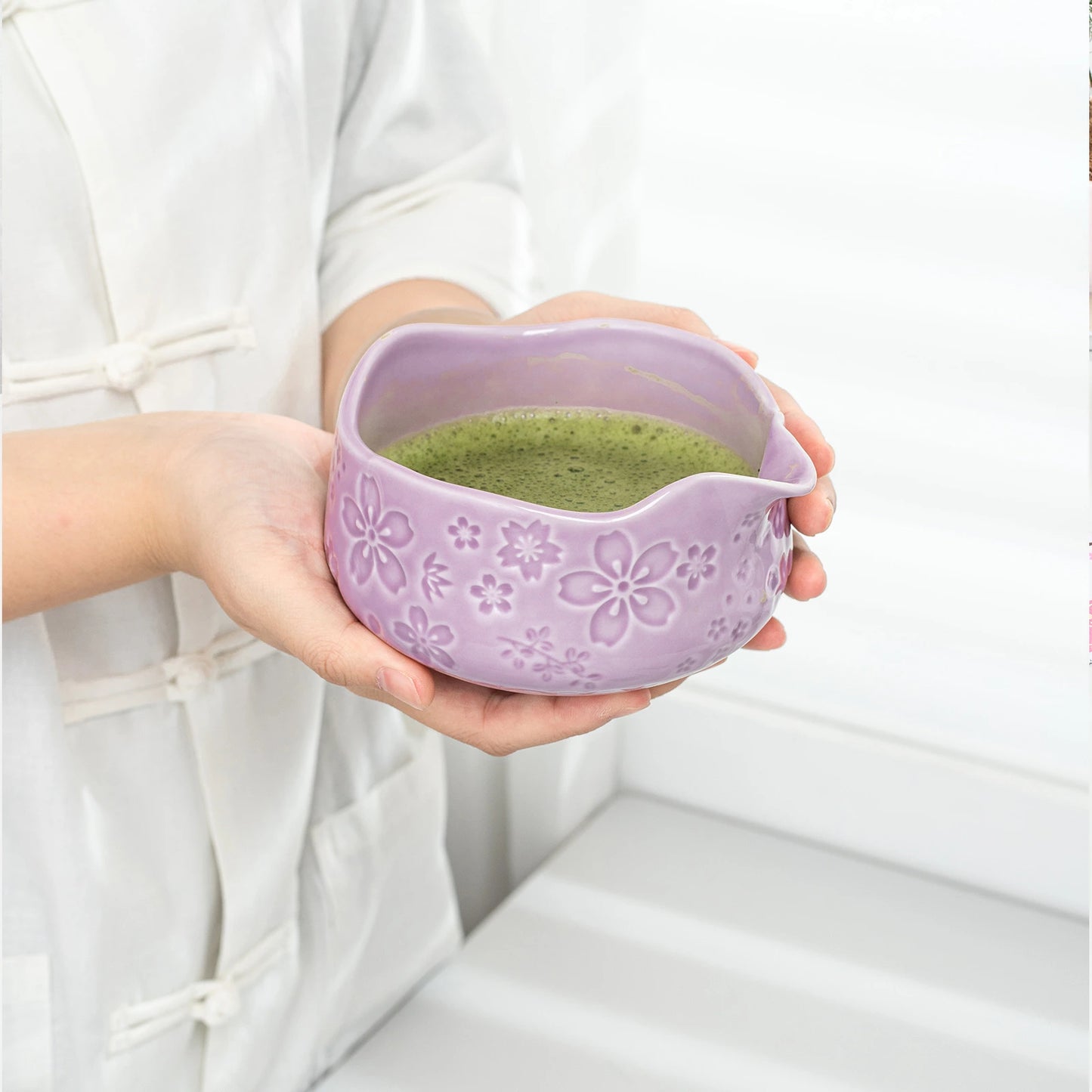 Matcha Set-Beginner Set Sakura Purple