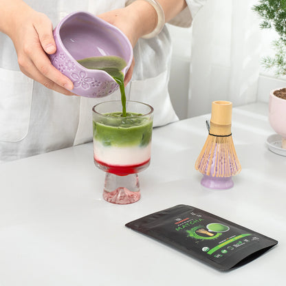 Matcha Set-Beginner Set Sakura Purple