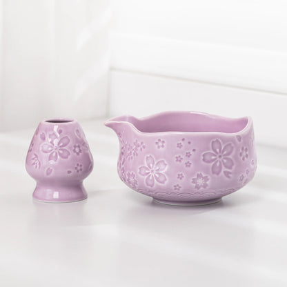 Matcha Set-Beginner Set Sakura Purple