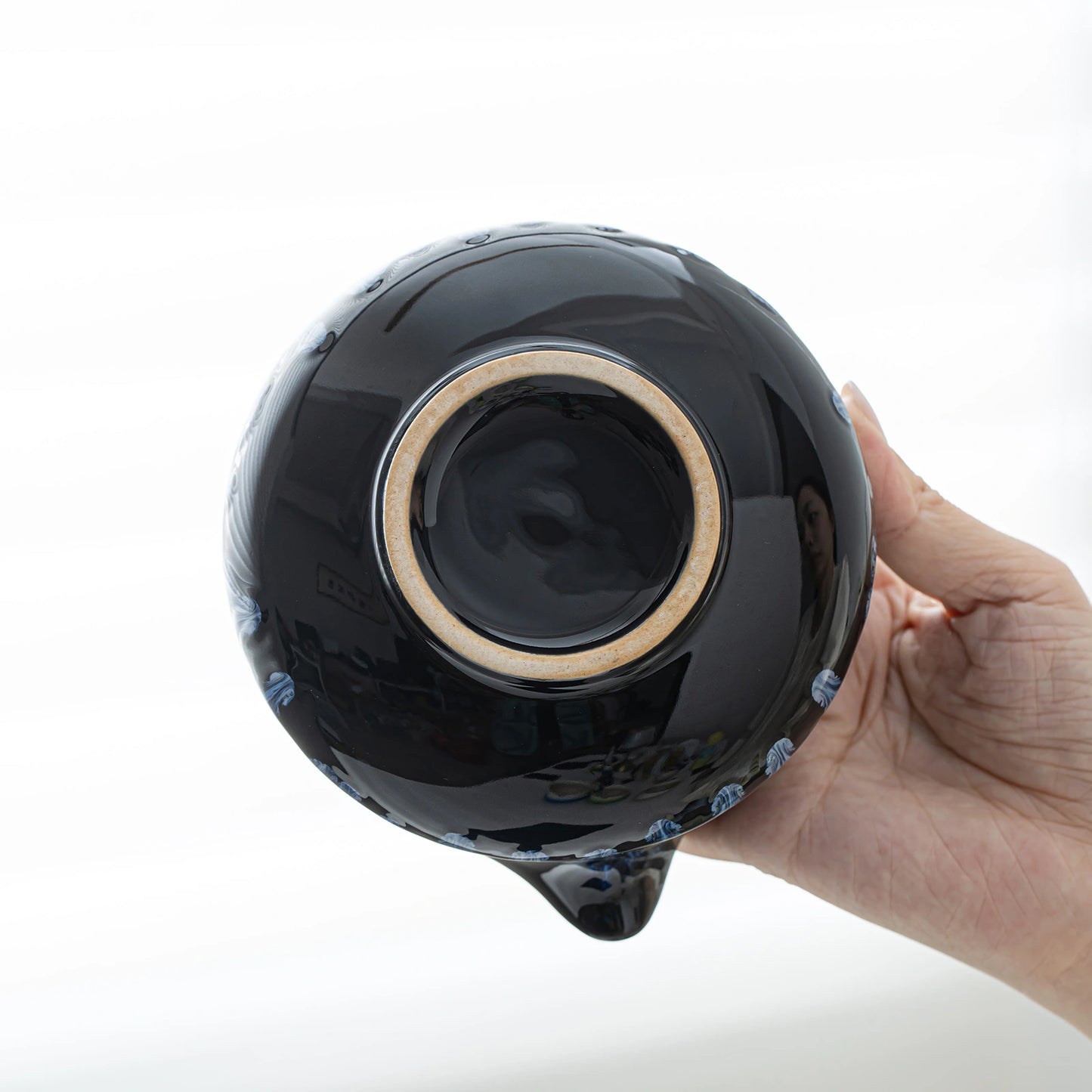 Matcha Set-Beginner Set Deep Ocean Pointy Bowl