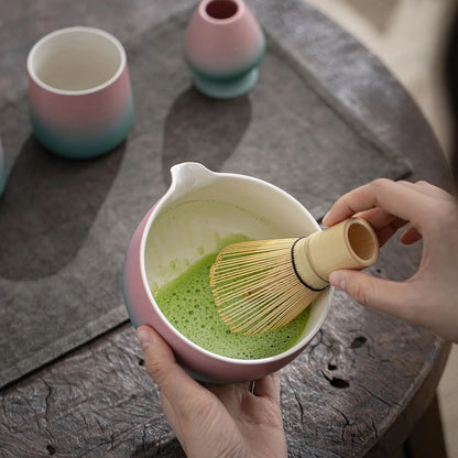 Matcha Set-Sharing Set Pinky Blue