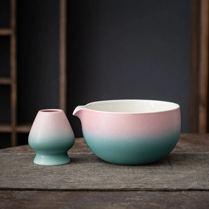Matcha Set-Sharing Set Pinky Blue