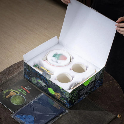 Matcha Set-Sharing Set Pinky Blue